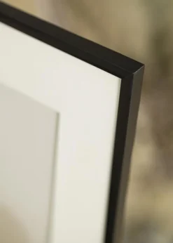 Ramme New Lifestyle Mat Sort 40x50 cm - Passepartout Hvid 12x16 inches