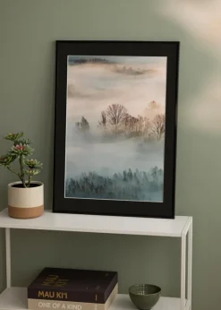 Ramme New Lifestyle Mat Sort 13x18 cm - Passepartout Sort 3,5x5 inches