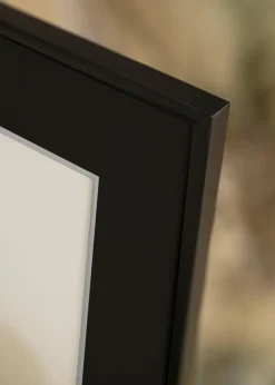 Ramme New Lifestyle Mat Sort 30x40 cm - Passepartout Sort 21x30 cm