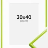 Ramme New Lifestyle May Green 30x40 cm - Passepartout Hvid 21x30 cm