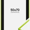 Ramme New Lifestyle May Green 50x70 cm - Passepartout Sort 16x24 inches