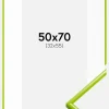 Ramme New Lifestyle May Green 50x70 cm - Passepartout Hvid 33x56 cm