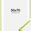 Ramme New Lifestyle May Green 50x70 cm - Passepartout Hvid 42x59,4 cm (A2)