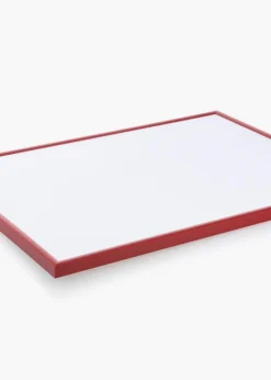 Ramme New Lifestyle Medium Red 50x70 cm - Passepartout Hvid 42x59,4 cm (A2)