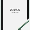 Ramme New Lifestyle Moss Green 70x100 cm - Passepartout Sort 59,4x84 cm (A1)