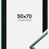 Ramme New Lifestyle Moss Green 50x70 cm - Passepartout Sort 16x24 inches