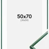 Ramme New Lifestyle Moss Green 50x70 cm - Passepartout Hvid 40x60 cm