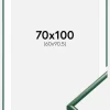 Ramme New Lifestyle Moss Green 70x100 cm - Passepartout Hvid 61x91,5 cm