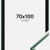 Ramme New Lifestyle Moss Green 70x100 cm - Passepartout Sort 62x85 cm