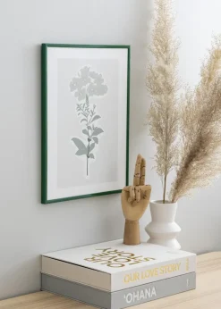 Ramme New Lifestyle Moss Green 30x40 cm - Passepartout Sort 20x30 cm