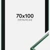 Ramme New Lifestyle Moss Green 70x100 cm - Passepartout Sort 24x36 inches