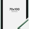 Ramme New Lifestyle Moss Green 70x100 cm - Passepartout Sort 61x91,5 cm