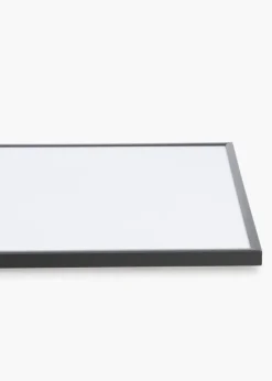 Ramme New Lifestyle Mørkegrå 50x70 cm - Passepartout Sort 42x59,4 cm (A2)