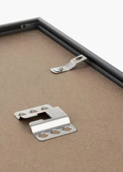 Ramme New Lifestyle Mørkegrå 70x100 cm - Passepartout Sort 61x91,5 cm