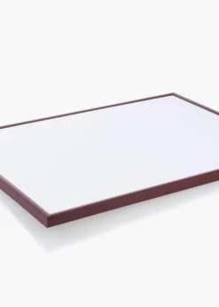 Ramme New Lifestyle Mørkerød 70x100 cm - Passepartout Hvid 60x90 cm