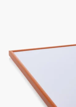 Ramme New Lifestyle Orange 40x50 cm - Passepartout Hvid 31,5x40 cm