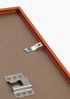 Ramme New Lifestyle Orange 40x50 cm - Passepartout Hvid 31,5x40 cm