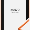 Ramme New Lifestyle Orange 50x70 cm - Passepartout Sort 16x24 inches