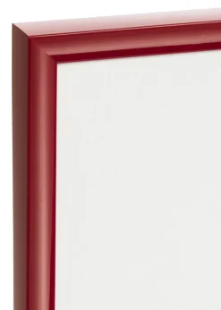 Ramme New Lifestyle Rød 70x100 cm - Passepartout Hvid 61x92 cm
