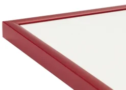 Ramme New Lifestyle Rød 70x100 cm - Passepartout Hvid 59,4x84 cm