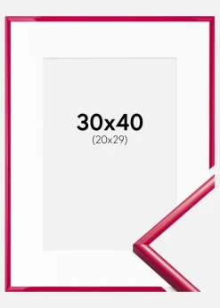 Ramme New Lifestyle Rose 30x40 cm - Passepartout Hvid 21x30 cm