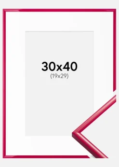 Ramme New Lifestyle Rose 30x40 cm - Passepartout Hvid 20x30 cm