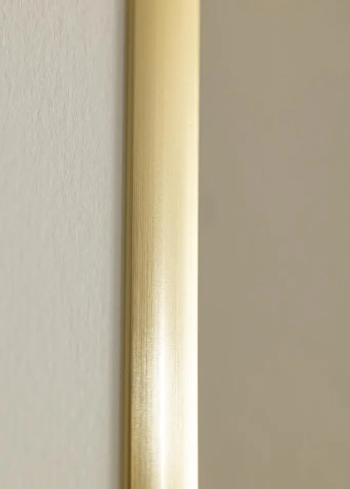 Ramme New Lifestyle Shiny Gold 40x40 cm - Passepartout Hvid 30x30 cm