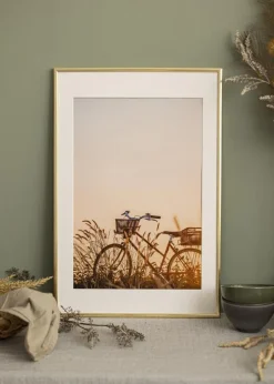 Ramme New Lifestyle Shiny Gold 20x30 cm - Passepartout Hvid 15x21 cm (A5)