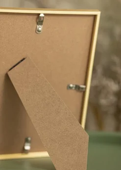 Ramme New Lifestyle Shiny Gold 20x30 cm - Passepartout Sort 15x21 cm (A5)