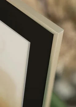 Ramme New Lifestyle Sølv 70x100 cm - Passepartout Sort 61x91,5 cm