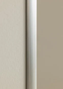 Ramme New Lifestyle Sølv 70x100 cm - Passepartout Hvid 61x91,5 cm