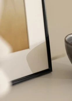 Ramme New Lifestyle Sort 45x60 cm - Passepartout Hvid 32x45 cm