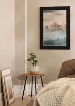 Ramme New Lifestyle Sort 70x100 cm - Passepartout Sort 24x36 inches