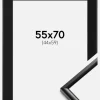 Ramme New Lifestyle Sort 55x70 cm - Passepartout Sort 45x60 cm