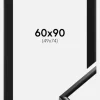 Ramme New Lifestyle Sort 60x90 cm - Passepartout Sort 50x75 cm