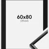Ramme New Lifestyle Sort 60x80 cm - Passepartout Sort 50x65 cm