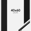 Ramme New Lifestyle Sort 40x60 cm - Passepartout Sort 25x50 cm
