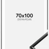 Ramme New Lifestyle Sort 70x100 cm - Passepartout Hvid 24x36 inches