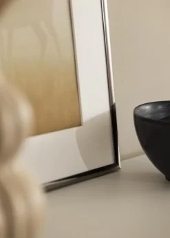 Ramme New Lifestyle Stål 30x40 cm - Passepartout Hvid 20x30 cm