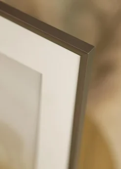 Ramme New Lifestyle Stål 20x30 cm - Passepartout Hvid 15x22 cm