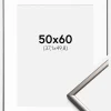 Ramme New Lifestyle Stål 50x60 cm - Passepartout Hvid 15x20 inches