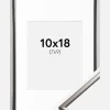 Ramme New Lifestyle Stål 10x18 cm - Passepartout Hvid 8x10 cm