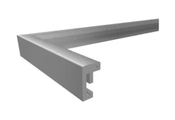 Ramme New Lifestyle Stål 50x70 cm - Passepartout Hvid 42x59,4 cm (A2)