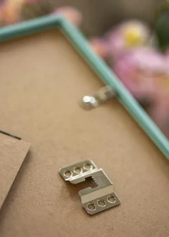 Ramme New Lifestyle Turkis 40x50 cm - Passepartout Hvid 28x35 cm