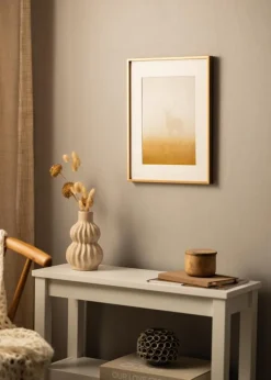 Ramme Nielsen Premium Alpha Børstet Rav - Valgfri Størrelse (Akrylglas)