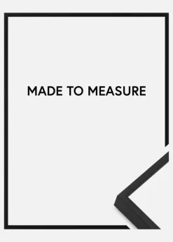 Ramme Nielsen Premium Alpha Mat Sort - Valgfri Størrelse (Akrylglas)