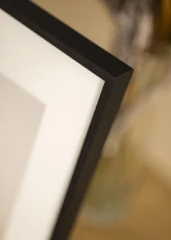 Ramme Nielsen Premium Alpha Mat Sort - Valgfri Størrelse (Akrylglas)