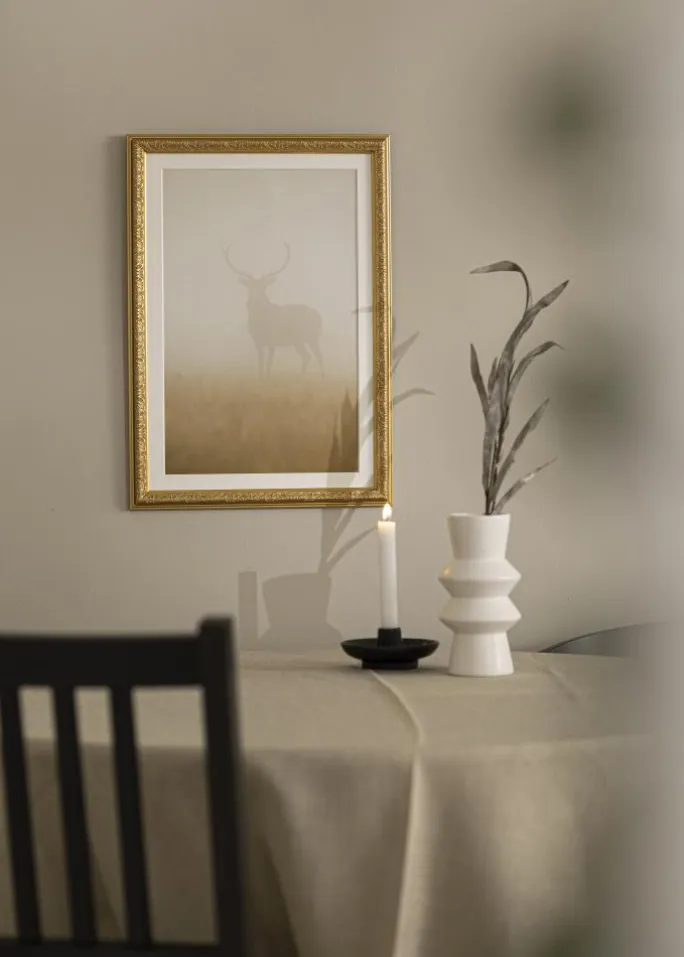 Ramme Nostalgia Akrylglas Guld 62x85 cm