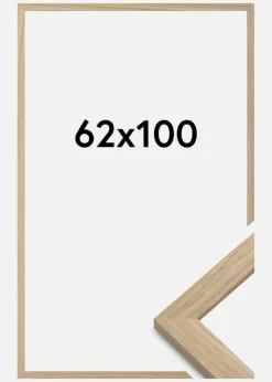Ramme Oak Wood Akrylglas 62x100 cm