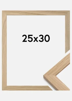 Ramme Oak Wood Akrylglas 25x30 cm